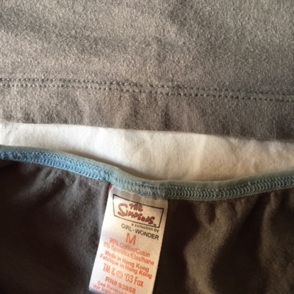 Girls Simpsons PJ Set - Picture 5 of 6